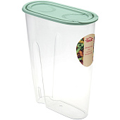  Емкость д/сыпучих продуктов 2,1л Фисташковый М1222 