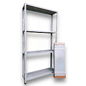  Стеллаж Steller Универсальный 195х100х50.4 RAL-7035 