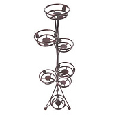  Подставка д/цветов Каскад-7 напольная 150см антик/медь 