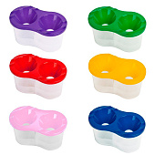  Стакан-непроливайка Пифагор Эники-Беники, двойной, ассорти, 192125 