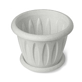 Горшок "Фелиция" 6,4л D270 Мрамор С105М Горшок "Фелиция" 6,4л D270 Мрамор С105М