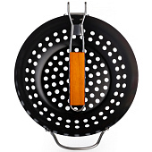 Cковорода-гриль Diolex для барбекю круглая d 28 cm (со складывающейся ручкой) DX-P6102-B Cковорода-гриль Diolex для барбекю круглая d 28 cm (со складывающейся ручкой) DX-P6102-B