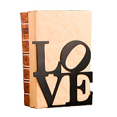  Держатель-подставка для книг "Любовь" черный, 1шт 9343914 