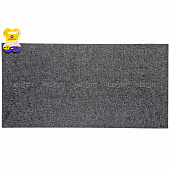  Когтеточка настенная с клейкой основой "Счастливый хвост!", 60х30 см, цвет темно-серый, 456-534 