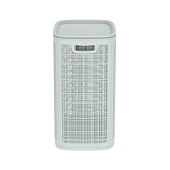  Корзина для белья 75 Лён 430х321х600мм сборная Серый АП 373 