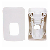  Подставка для умывальных принадлежностей Универсальная 2 стакана +дозатор для зубной пасты 6293-2 