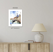  Картина на холсте Italy, 40х50 см, 8245016 