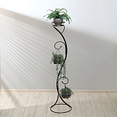  Подставка для цветов, напольная, d = 18 см, бронзовая 9433078 