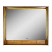  Зеркало с LED подсветкой Милан 60 Дуб 306381 