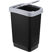  Контейнер для мусора 25,0л Твин Серый М2469 