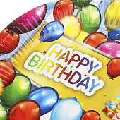 Капитан Весельчак Набор бумажных тарелок, 6 шт, d18см, AF, 3 вида Капитан Весельчак Набор бумажных тарелок, 6 шт, d18см, AF, 3 вида