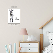  Картина на холсте BE Yourself, 40х50 см, 8245034 