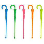  Набор шпажек для канапе "Зонтики" 20 шт. (L= 90 мм) 