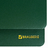  Планинг настольный недатированный 305x140мм BRAUBERG Select балакрон, 60л, зеленый, 111695 