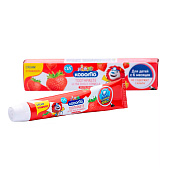 Зубная паста детская Lion Kodomo Клубника 40гр (0,5+) 800429 Зубная паста детская Lion Kodomo Клубника 40гр (0,5+) 800429