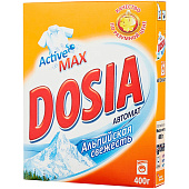 Стиральный порошок для белого DOSIA Автомат Альпийская свежесть 400г Стиральный порошок для белого DOSIA Автомат Альпийская свежесть 400г