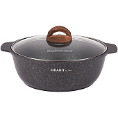  Кастрюля-жаровня Kukmara Granit Ultra original 3,0 л жго31а 