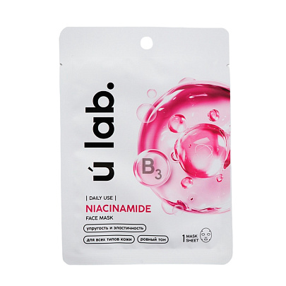 Маска тканевая для лица ULAB Niacinamide 10893368 Маска тканевая для лица ULAB Niacinamide 10893368