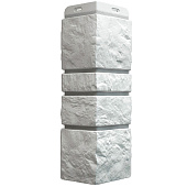  Угол для фасадный панели Docke PREMIUM BURG (Бург) Платиновый 445мм 