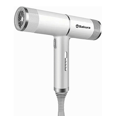 Фен электрический, SA-4051W, 1600Вт, белый Фен электрический, SA-4051W, 1600Вт, белый