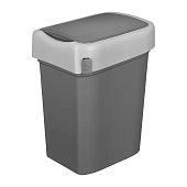  Контейнер для мусора Smart Bin 50л серый 434258111 Быт 