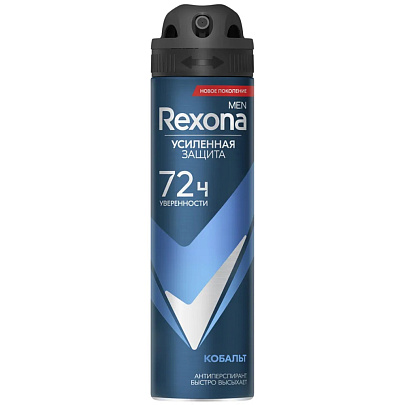Дезодорант спрей REXONA 150 MEN Кобальт Дезодорант спрей REXONA 150 MEN Кобальт