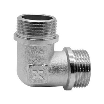 Угольник 1/2" НН ник Угольник 1/2" НН ник