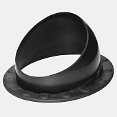  Проходной элемент на готовую мягкую кровлю KROVENT  VT Base Seam 125/150  RAL 7024 графитовый серый 