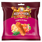 Сухарики 3 Корочки, со вкусом сёмги с сыром, 40 г Сухарики 3 Корочки, со вкусом сёмги с сыром, 40 г
