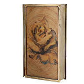  Сейф-книга Бутон розы, 20х12х4 см, 9710303 