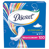  Ежедневные гигиенические прокладки DISCREET Женские Air Multiform 100шт 