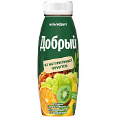Добрый нектар Мультифрукт 0,3л ПЭТ Добрый нектар Мультифрукт 0,3л ПЭТ