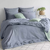 Комплект постельного белья 1,5 спальный Verossa Melange indigo 775845 Комплект постельного белья 1,5 спальный Verossa Melange indigo 775845