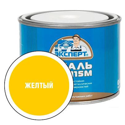 Эмаль ПФ-115 глянц желтая RAL 1021 Эксперт0,4кг Эмаль ПФ-115 глянц желтая RAL 1021 Эксперт0,4кг