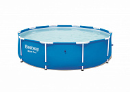 BESTWAY Бассейн каркасный Steel Pro Max 305х76см 4678л, запл д/ремонта арт.56406 Код249234 BESTWAY Бассейн каркасный Steel Pro Max 305х76см 4678л, запл д/ремонта арт.56406 Код249234
