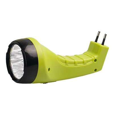  Фонарь ручной 7LED AccuF2-L07-gn зелен. ФАZА 