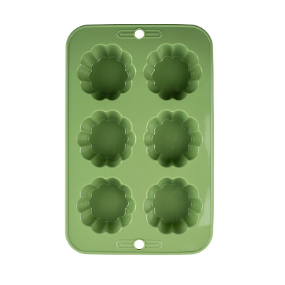 Форма для кексов OLIVE 6 ячеек ABO028 Форма для кексов OLIVE 6 ячеек ABO028