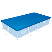 Тент Bestway д/каркасных бассейнов 400х211см, шнуры д/крепления арт.58107 Код251254 Тент Bestway д/каркасных бассейнов 400х211см, шнуры д/крепления арт.58107 Код251254