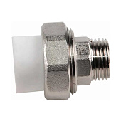 Муфта комб разъемная НР 20х3/4" PPR Муфта комб разъемная НР 20х3/4" PPR