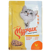 Влажный корм Мурчик для кошек 75 гр, курица в соусе Влажный корм Мурчик для кошек 75 гр, курица в соусе