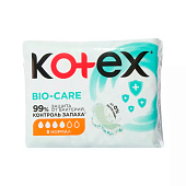  Гигиенические прокладки Kotex BIO-CARE Нормал 8шт 