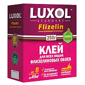 Клей обойный LUXOL флизелин Стандарт 250 г Клей обойный LUXOL флизелин Стандарт 250 г