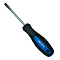  Отвертка SL5x75мм, CrV, двухкомп. рукоятка, магнитный наконечник, Vertextools 