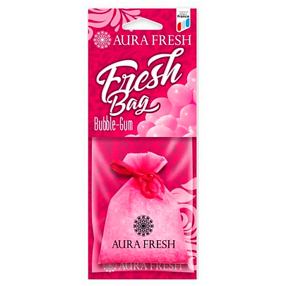 Ароматизатор подвесной AURA FRESH FLAT Bubble Gum Ароматизатор подвесной AURA FRESH FLAT Bubble Gum