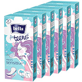 Ежедневные гигиенические прокладки Bella Panty for teens Sensitive 20шт Арт.BE-022-RN20-010 (ф24) Ежедневные гигиенические прокладки Bella Panty for teens Sensitive 20шт Арт.BE-022-RN20-010 (ф24)