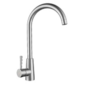 Смеситель для кухни Neosteel с высоким изливом нержавеющая сталь 3211611SS Gross Aqua Смеситель для кухни Neosteel с высоким изливом нержавеющая сталь 3211611SS Gross Aqua