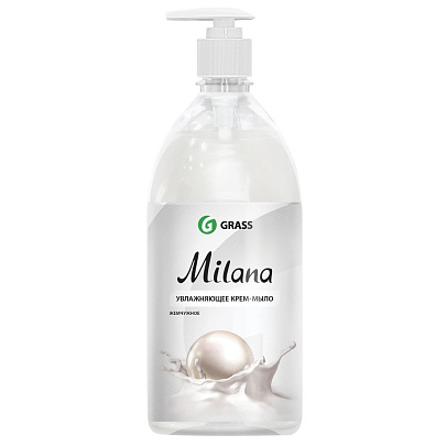 Жидкое мыло "Milana" 1кг ДОЗАТ жемчужн 126201 Жидкое мыло "Milana" 1кг ДОЗАТ жемчужн 126201