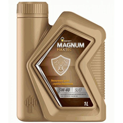 Масло моторное Rosneft Magnum Maxtec 5W40 п/с 1л Масло моторное Rosneft Magnum Maxtec 5W40 п/с 1л