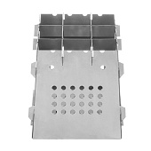  Печь-щепочница Helios складная ПМ-02, 216х217х221мм, сталь 1,5мм (T-HS-PM-02) 