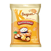 Сухарики Кириешки Baguet, со вкусом сметаны и сыра, 50 г Сухарики Кириешки Baguet, со вкусом сметаны и сыра, 50 г